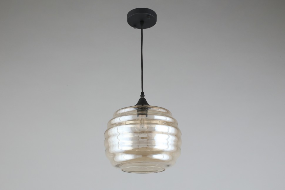 APL.605.06.01 APLOYT подвес Morgan, черный, янтарный