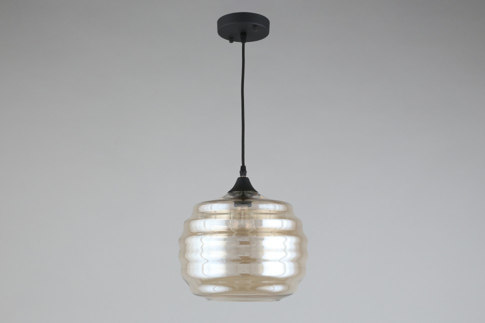 APL.605.06.01 APLOYT подвес Morgan, черный, янтарный