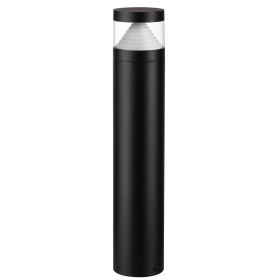 7140/20GLA ODEON LIGHT NATURE Уличный светильник столб 80см HULK, черный/акрил/металл, IP65, LED 20W, 608Lm, 360°, 3000K