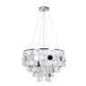 A4100LM-6CC Arte Lamp Подвесная люстра Pipirima, хром, перламутр, 45см диаметр, E14*6*40W