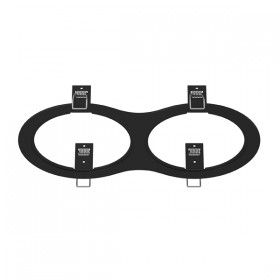 217927 Lightstar Рамка черная INTERO 111 DOUBLE ROUND