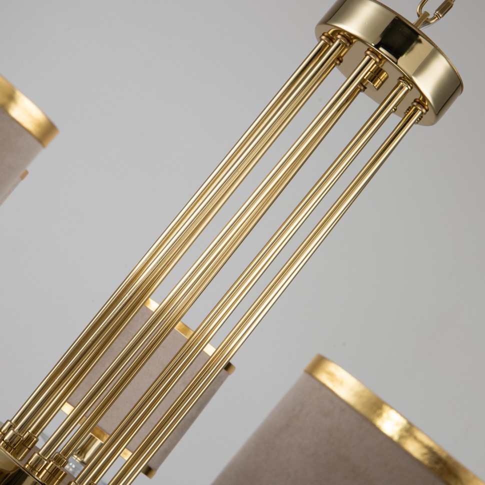 2689-9P FAVOURITE Rocca большая подвесная люстра Модерн 9хЕ14, 100см диаметр