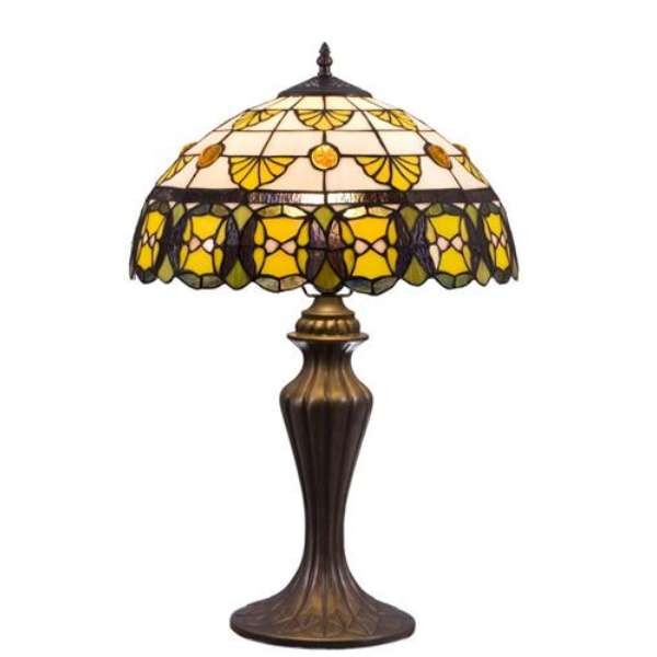 811-804-01 Velante Настольная лампа в стиле Тиффани