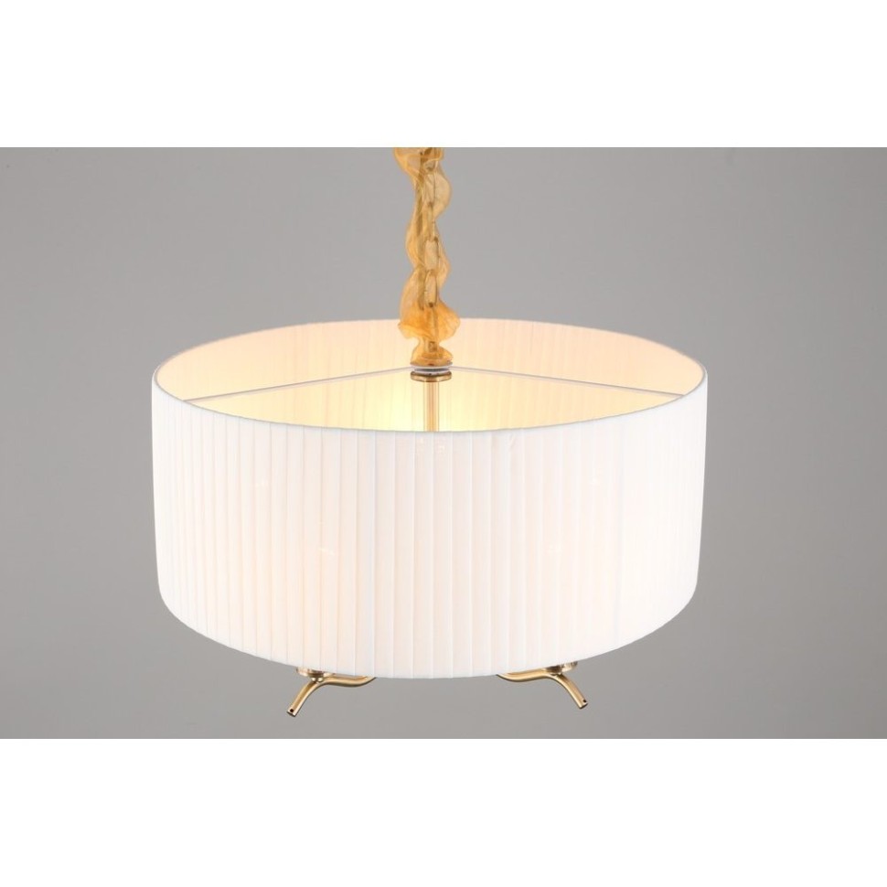 OML-57606-05 OMNILUX Molveno подвесной светильник с тканевым абажуром 54см диаметр