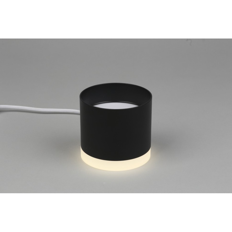 OML-102319-16 OMNILUX черный накладной светодиодный светильник Tures, 12W+4W, 4000K