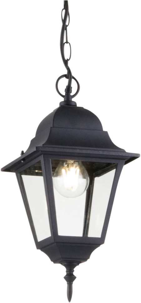 O003PL-01B Maytoni Abbey Road черный подвесной уличный светильник IP44, E27*1*60W