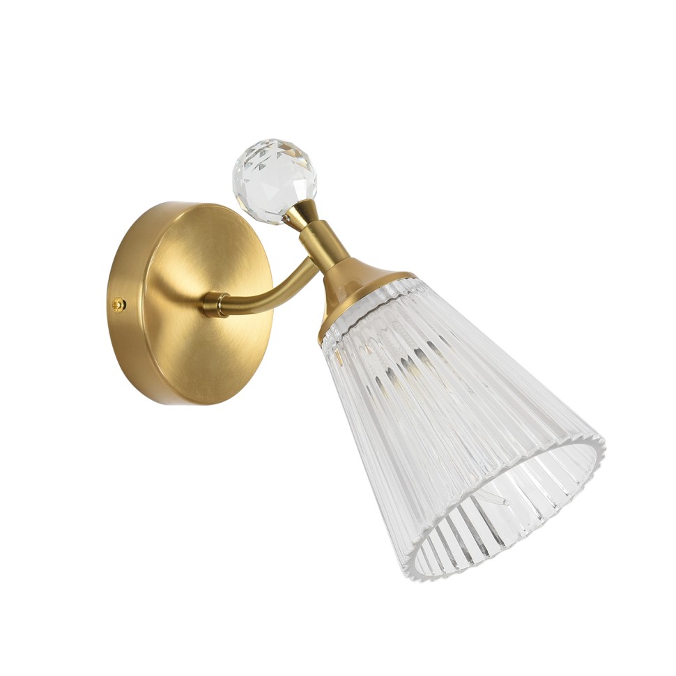 8046/1W LUMION Бра AURICA, латунь, стекло