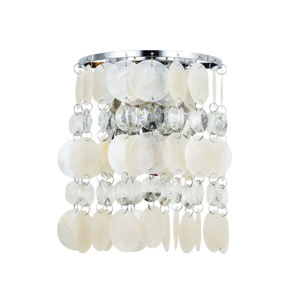 A4100AP-2CC Arte Lamp Бра Pipirima, хром, перламутр