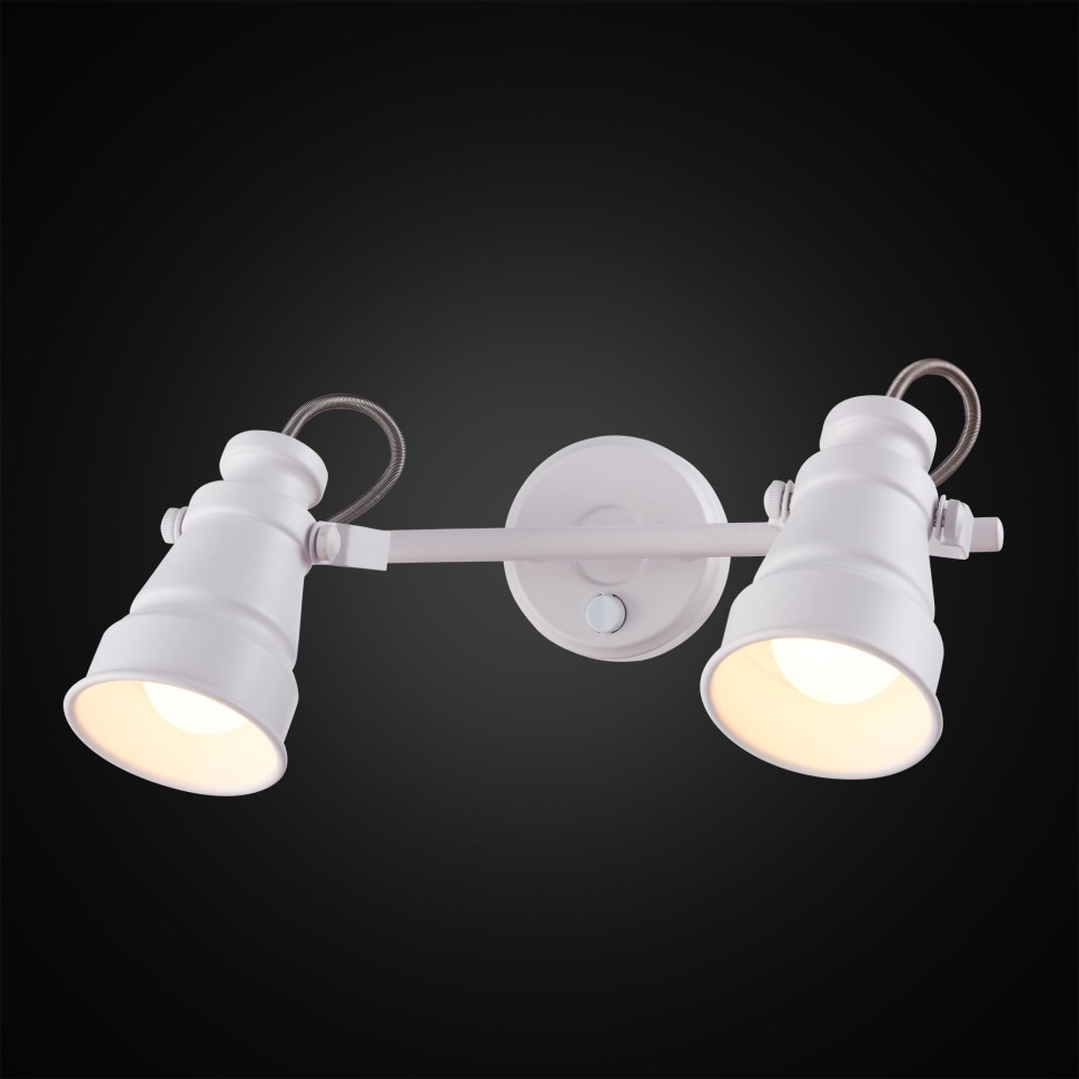 CL541520 Citilux Спот белый Бейкер, с выключателем, E14*2*60W