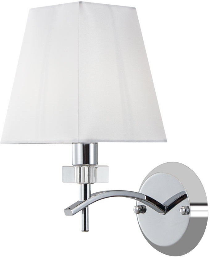 A4098AP-1CC ARTE LAMP бра Kensigton, белый, хром
