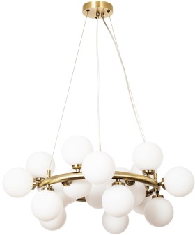 A3988SP-20AB ARTE LAMP подвесная люстра Bolla-Piccolo G9*20*25W, бронза, белый