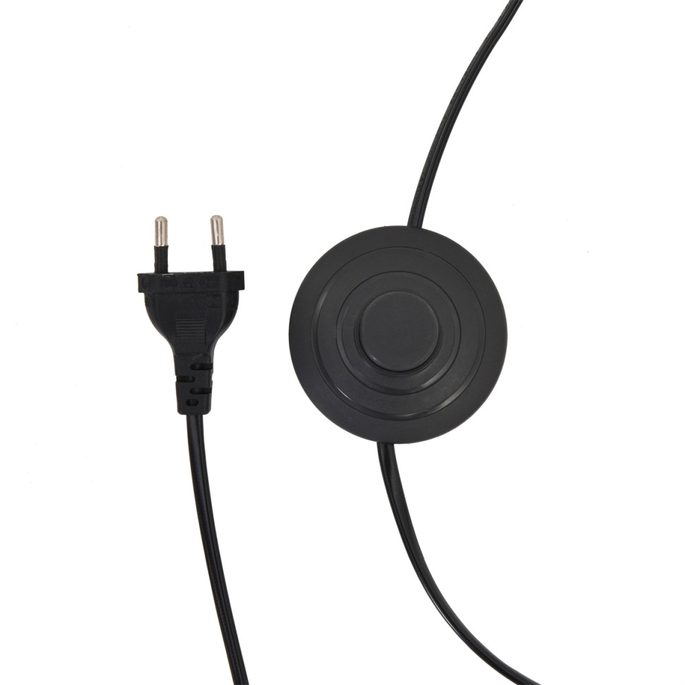 8358/1F LUMION CLASSI Торшер IRISA E27*1*60W, медь/черный/белый, металл/текстиль