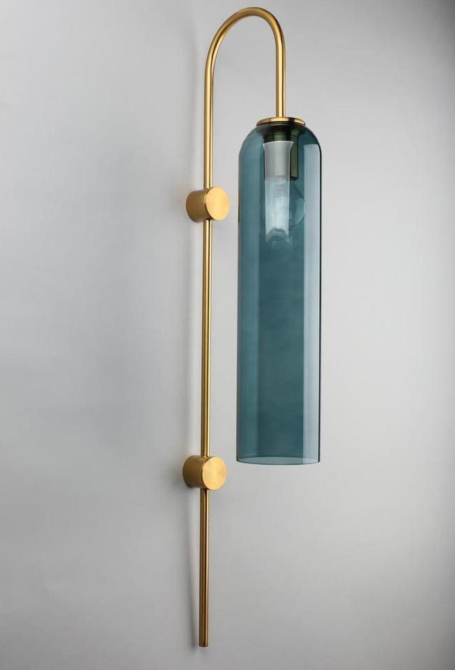 OML-99611-01 OMNILUX настенный светильник Parrini, бронза, бирюзовый