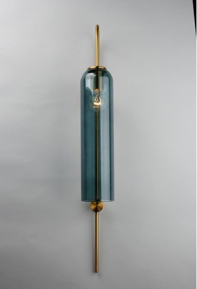 OML-99611-01 OMNILUX настенный светильник Parrini, бронза, бирюзовый