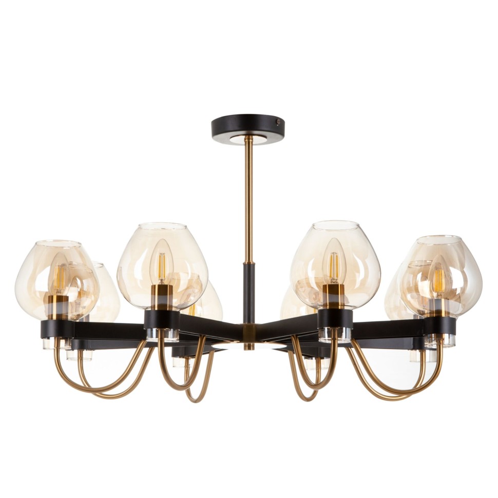 FR5028PL-08B FREYA потолочная люстра Tara, E14*8*40W