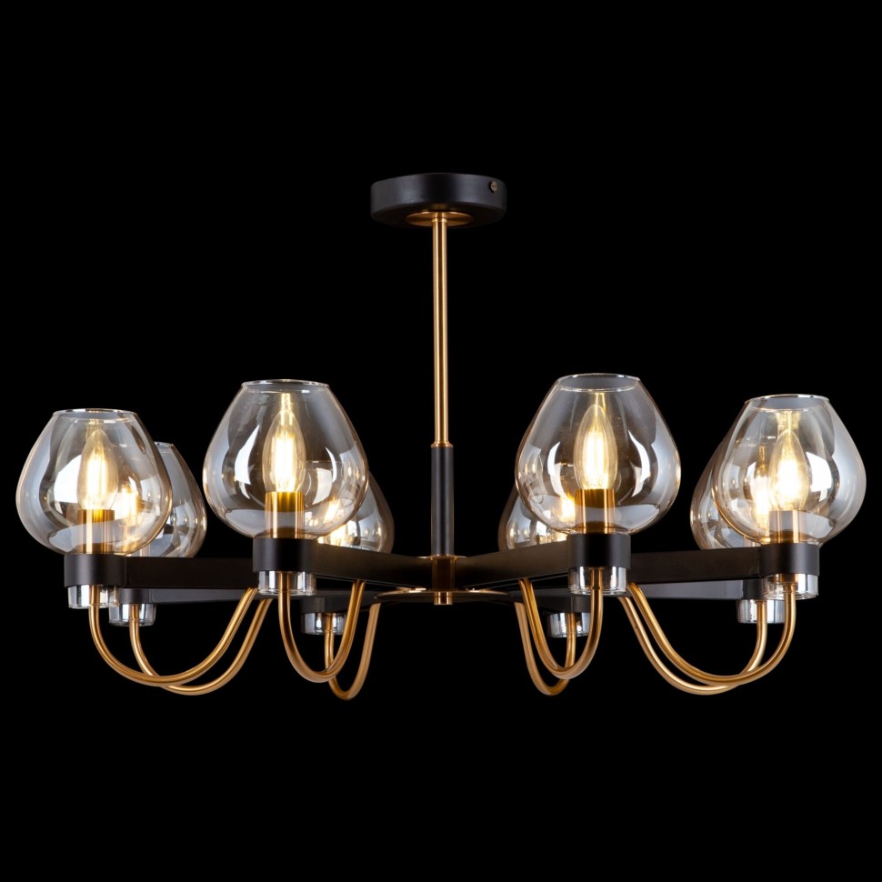 FR5028PL-08B FREYA потолочная люстра Tara, E14*8*40W