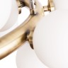 A3988SP-25AB ARTE LAMP подвесная люстра Bolla-Piccolo G9*25*25W, бронза, белый, диаметр 72см