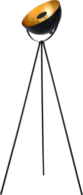 TL1624F-01BG TopLight торшер на треноге Charmain, черный