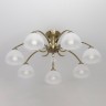 CL417173 CITILUX классическая потолочная люстра Франческа, E27*7*75W, бронза, 72см диаметр