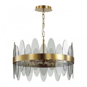 5268/6 LUMION MODERNI подвесная люстра MEREDITH, латунь, E14*6*40W, 50см