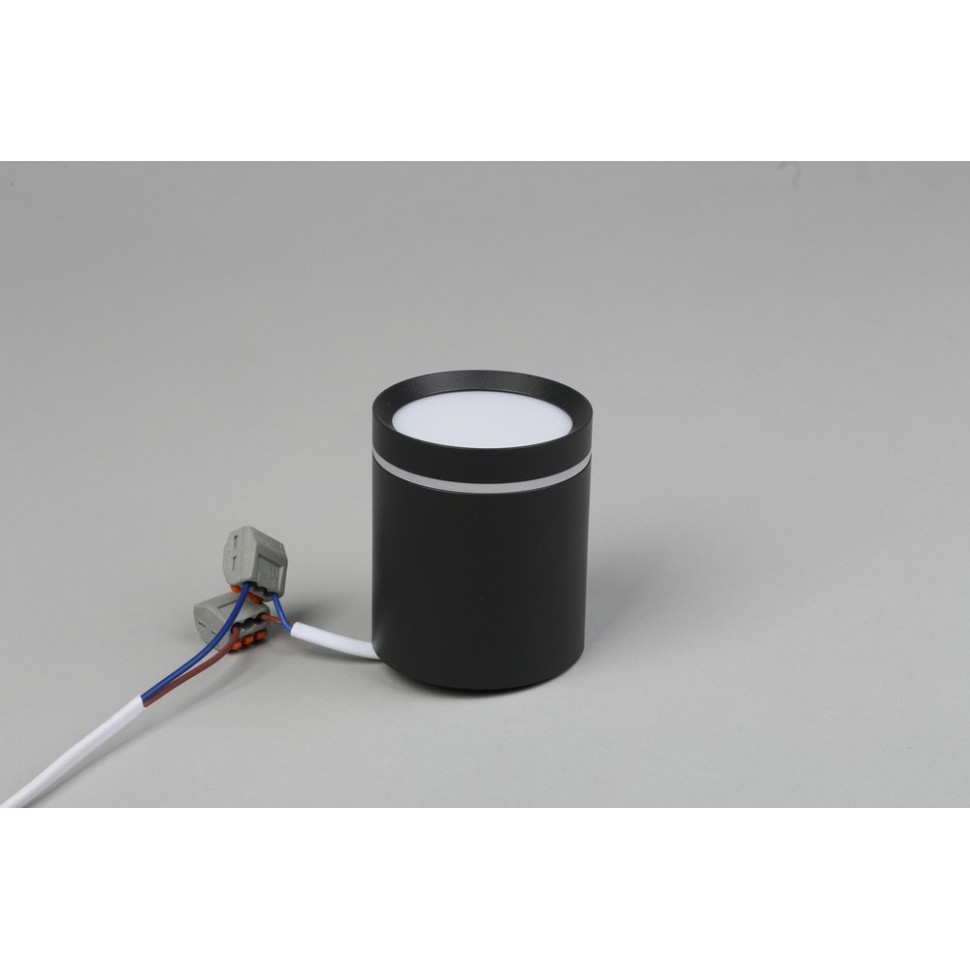 OML-102439-05 OMNILUX черный накладной светодиодный светильник Capurso, 5W, 3000K