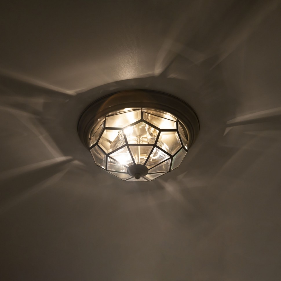 CL442530 CITILUX Vitra-1 потолочный светильник в английском стиле 39см, E14*3*60W