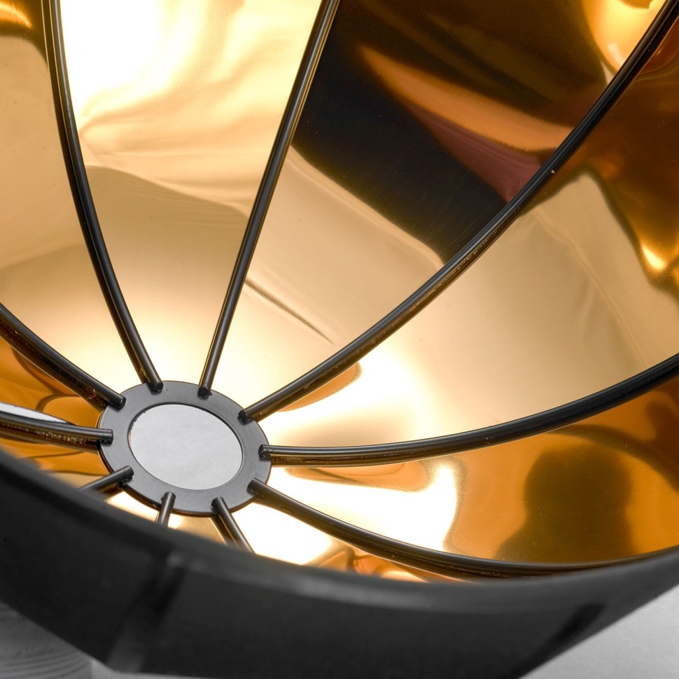 LSP-0556 LUSSOLE LGO Klamath торшер на треноге в стиле Лофт, черный