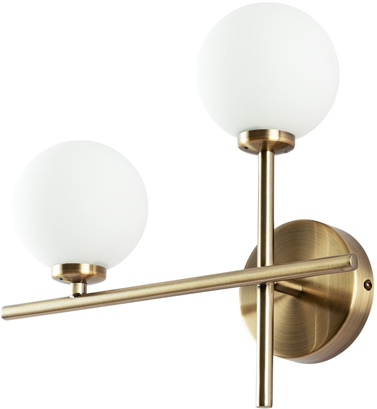 A3988AP-2AB ARTE LAMP бра модерн Bolla-Piccolo G9*2*25W, бронза, белый