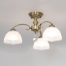 CL417133 CITILUX классическая потолочная люстра Франческа, E27*3*75W, бронза, 52см диаметр
