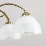 CL417133 CITILUX классическая потолочная люстра Франческа, E27*3*75W, бронза, 52см диаметр