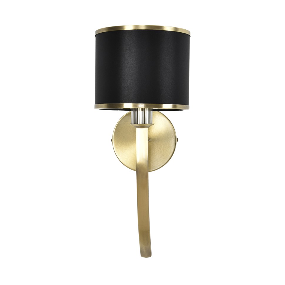 8406/1W LUMION MODERNI Бра DEMETRA, античная бронза/черный, металл/текстиль