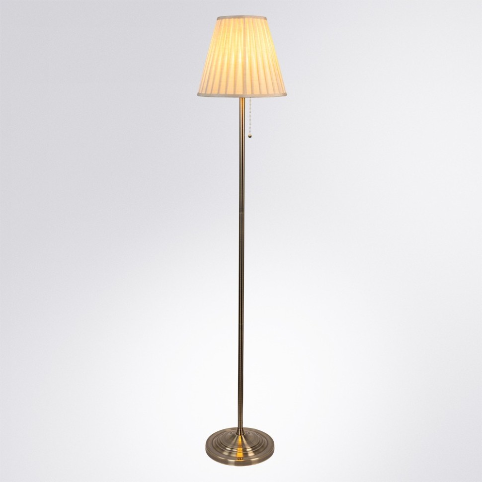 A5039PN-1AB Arte Lamp Торшер Marriot 156см, бронза/бежевый
