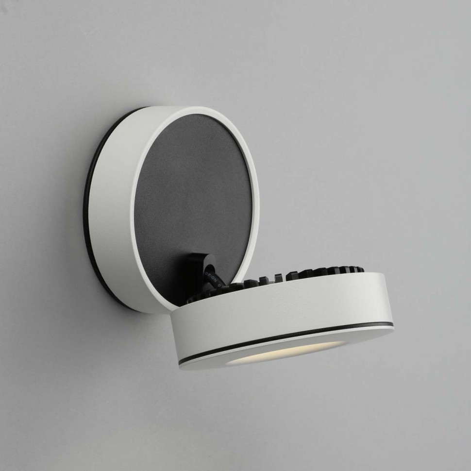 OML-101909-12 OMNILUX белый накладной светодиодный светильник Borgetto 12W, 4000К диаметр 100мм