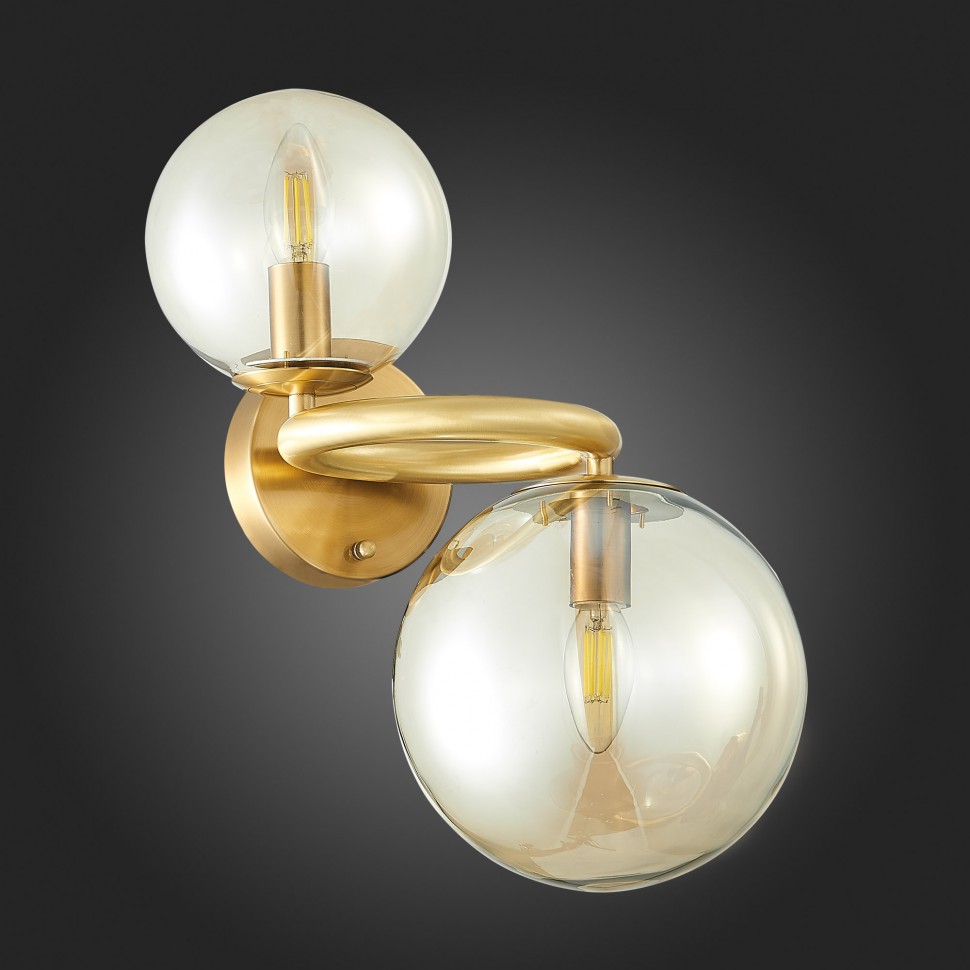 SL1162.301.02 ST-Luce настенный светильник Gorizia, E14*2*40W