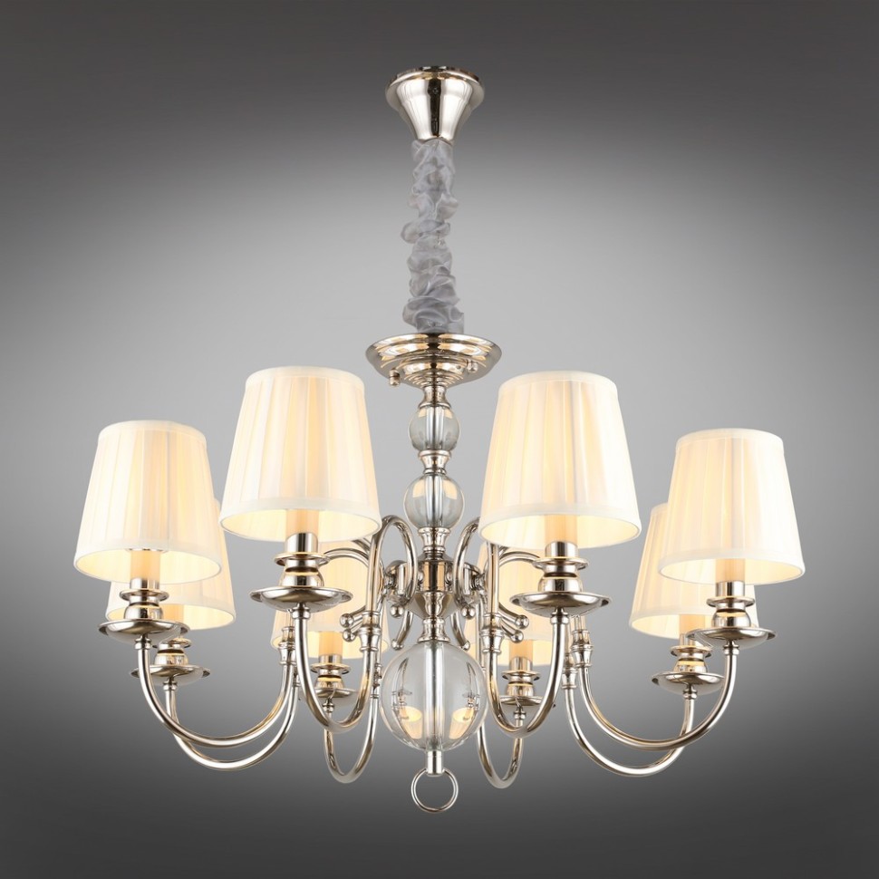 APL.704.03.08 APLOYT подвесная-потолочная (2 в 1) люстра Gaell, E14*8*40W