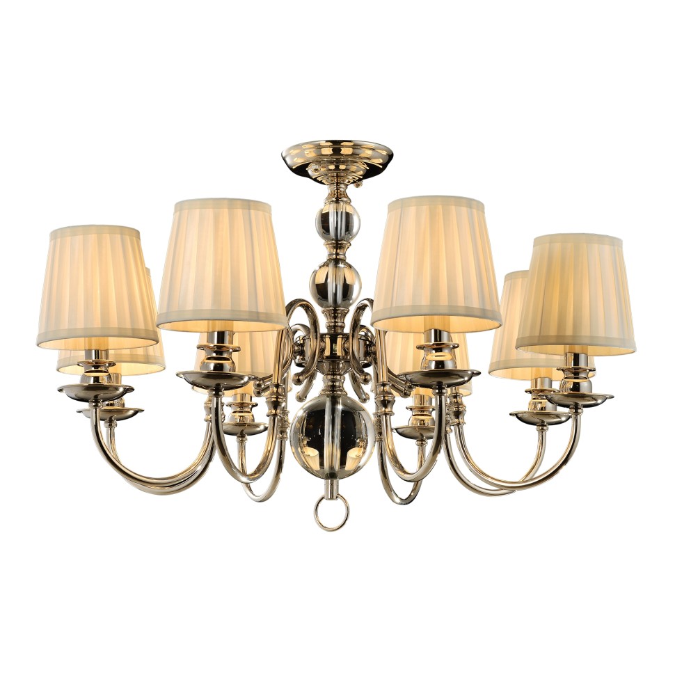 APL.704.03.08 APLOYT подвесная-потолочная (2 в 1) люстра Gaell, E14*8*40W