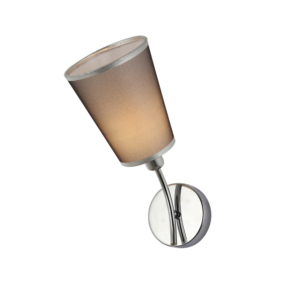 SLE103001-01 EVOLUCE Бра Maleonte, хром, текстиль