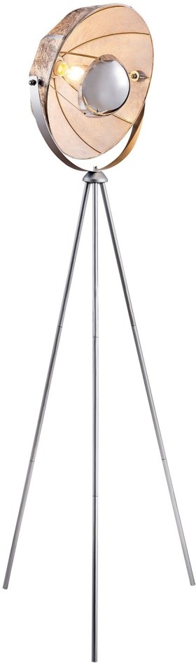 LSP-0557 LUSSOLE LGO Klamath торшер на треноге в стиле Лофт, серый