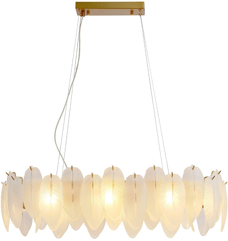 A4152SP-8SG ARTE LAMP подвесная люстра Evie, E14*8*40W, золото, белый