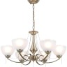 CL417263 CITILUX классическая подвесная люстра Франческа, E27*6*75W, бронза, 63см диаметр