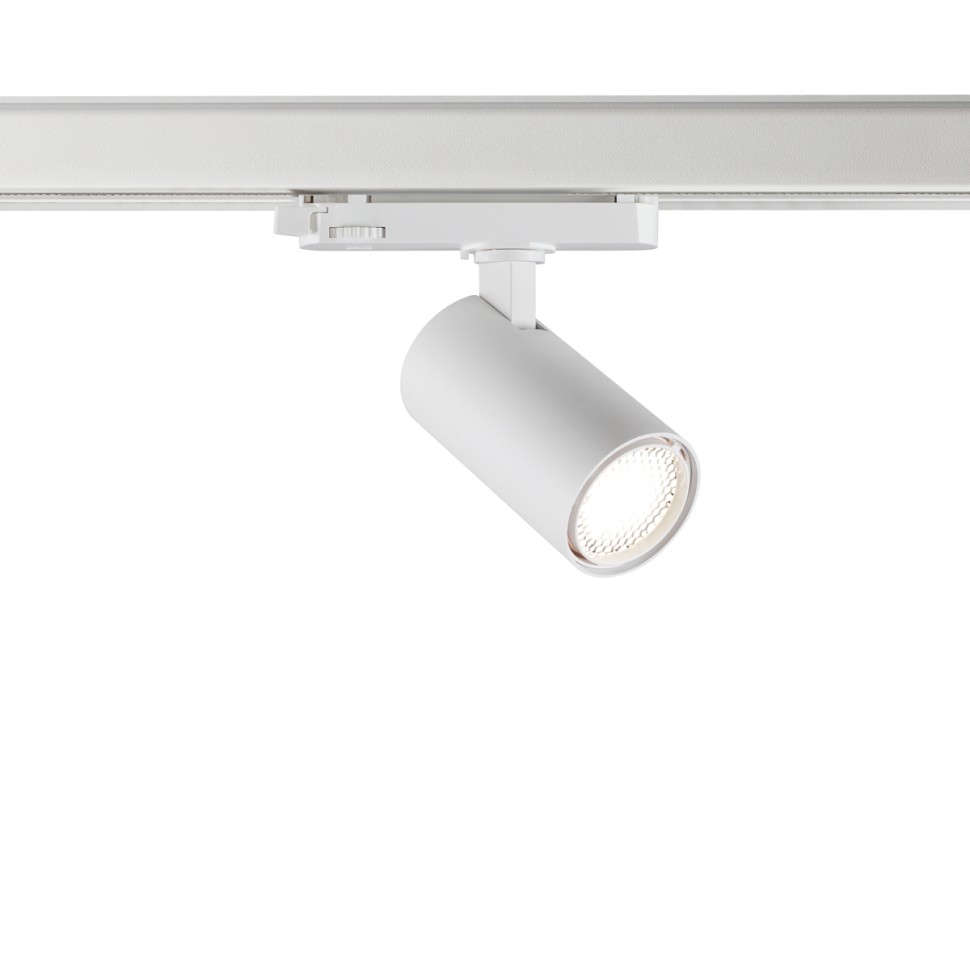 359565 NOVOTECH PORT белый трехфазный трековый светодиодный светильник HELIX, IP20, 15W, 4000K, EUROTRACK 220V, угол рассеивания 15°