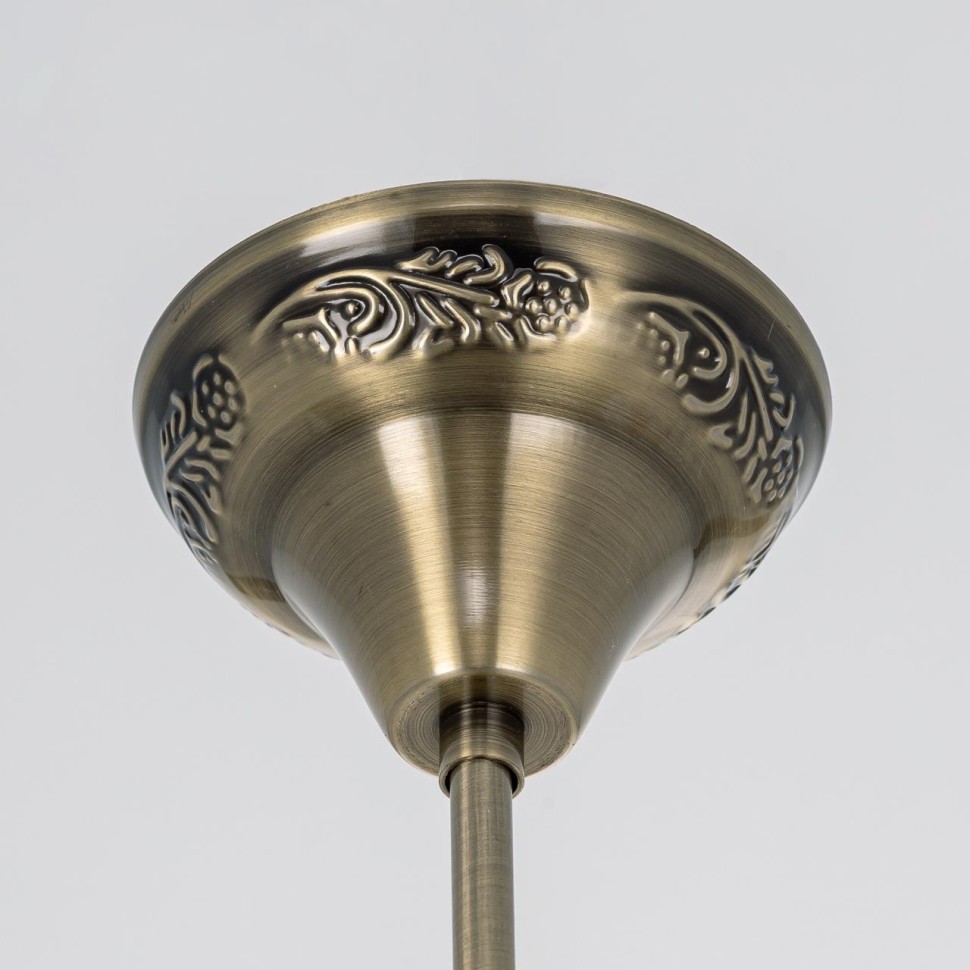 CL419126 CITILUX Каир Подвесной светильник в арабском стиле, синяя мозаика, бронза