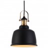 390-026-01 Velante Подвесной светильник черный в стиле Лофт