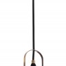 390-026-01 Velante Подвесной светильник черный в стиле Лофт