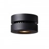 OML-101919-12 OMNILUX черный накладной светодиодный светильник Borgetto 12W, 4000К диаметр 100мм