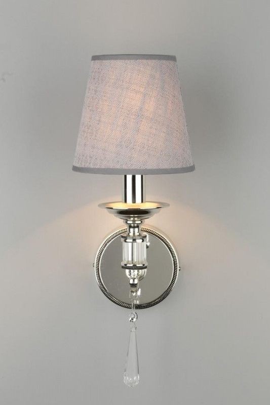 OML-64201-01 Omnilux бра Rivoli, серый, серебро