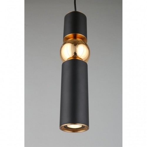 APL.615.06.01 APLOYT Brizhit подвесной светильник, матовый черный и золото, GU10*1*5W