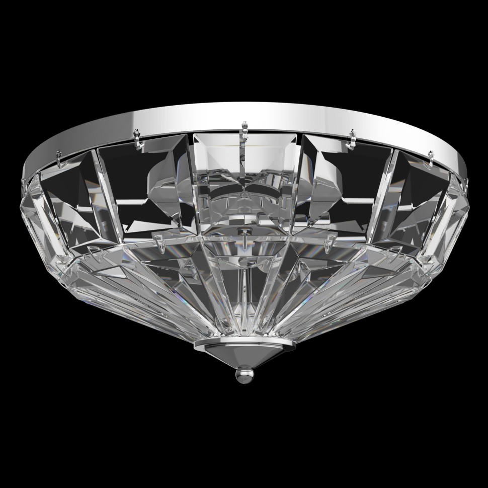 MOD094CL-04CH MAYTONI потолочная хрустальная люстра Facet, E14*4*40W, хром