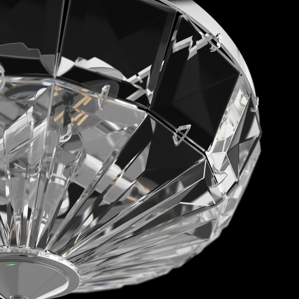 MOD094CL-04CH MAYTONI потолочная хрустальная люстра Facet, E14*4*40W, хром