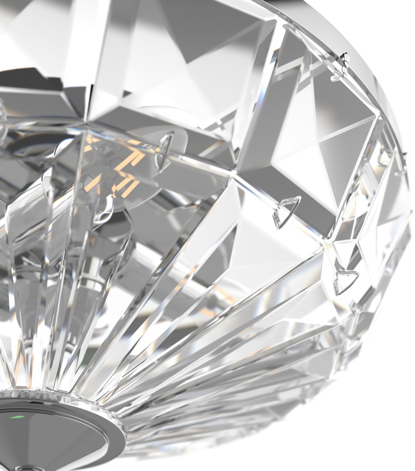 MOD094CL-04CH MAYTONI потолочная хрустальная люстра Facet, E14*4*40W, хром